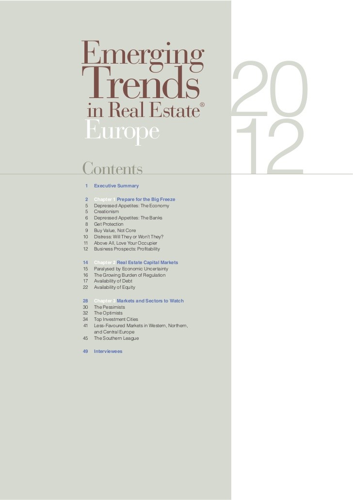 Asset management Emerging Trends in Real Estate Europe PwC