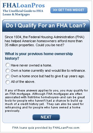 FHA Loan Guidelines and FHA Loan Limits Checks in Your Area from FHA Mortgage