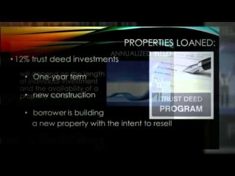 How to Invest in First Trust Deed Loans