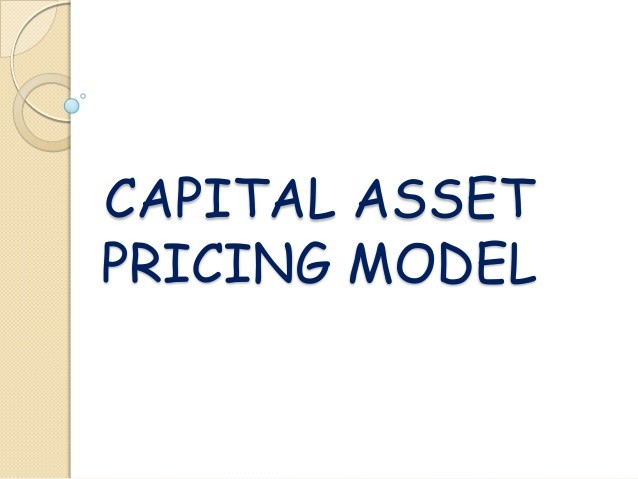 The Capital Asset Pricing Model_1